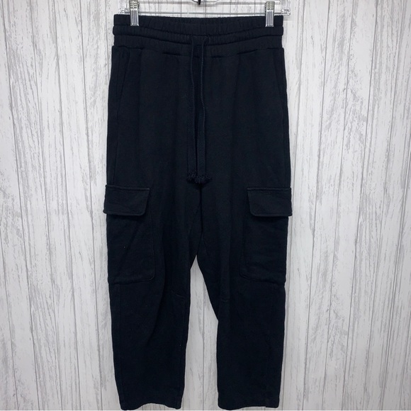Madewell Pants - Womens Size XS Madewell Cargo Sweatpants Black EUC
